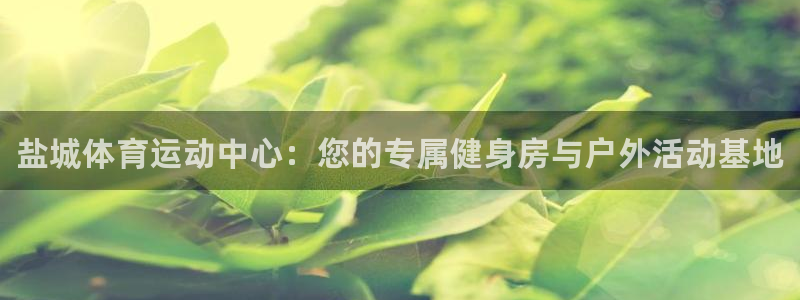 yy易游官方正版app新能源：盐城体育运动中心：您的