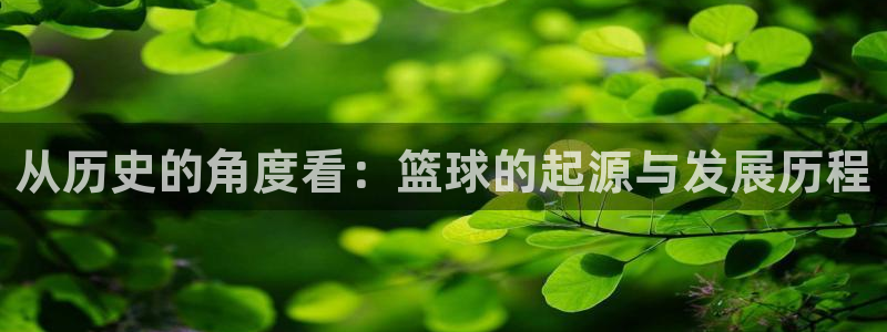 yy易游体育是正规的吗安全吗：从历史的角度看：篮球的起源与发